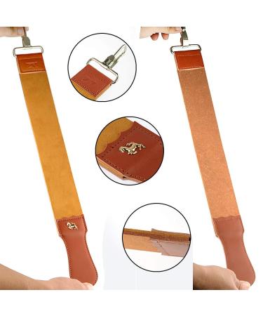 Grandslam Shaving Straight Razor Kit - Premium Steel Cutthroat Razor Leather Strop Brush Bowl & Shaving Soap - Perfect Gift for Men - Silver - Buy Online on GoSupps.com