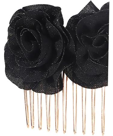 Housoutil Wedding Hair Accessories Hair Clip Wedding Decor Hair Pin Bridal Flower Clip Cloth Flower Hairpin Bridal Barrette Decorate Hair Comb Makeup Bride The Flowers - Buy Online on GoSupps.com