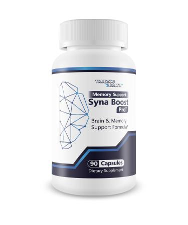 Memory Support Syna Boost Pro - Our Best Memory Supplement for Brain Support - Memory Focus Supplement - Memory Help Supplement - Memory Booster Supplement - Focus Memory Brain Supplement Synaboost