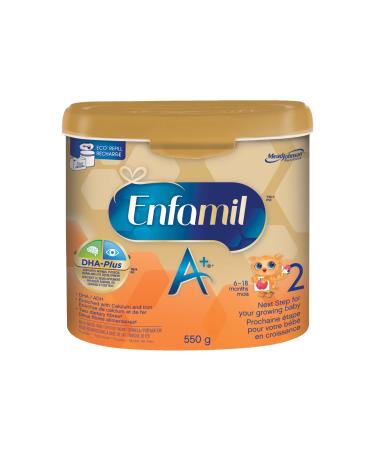 Enfamil A+ 2 Infant Formula Powder Tub 550g