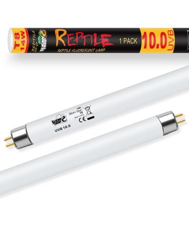 Lucky Herp UVB Lamp Terrarium T8 Reptile Lamp UVB 10.0 14W (38cm) UVB Lamp Lamp Terrarium for Reptiles Turtles Bartag seeds snakes lizards and amphibians 14W 10.0UVB - Buy Online on GoSupps.com