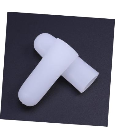 VANZACK Toe Separator & Thumb Brace - 2 PC Latex Gloves for Toe & Finger Protection - White, Size 1 - Buy Online on GoSupps.com