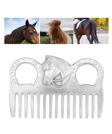 Zerodi Horse Hair Comb | Portable Metal Comb for Cattle & Horses | Polile Tech for All Hair Types - Buy Online on GoSupps.com