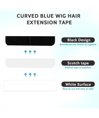 Ultra Hold Double-Sided Wig Tape - 240 Pieces Clear Waterproof Adhesive for Lace Wigs & Hair Extensions - Buy Online on GoSupps.com