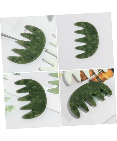 Collbath Jade Massage Comb | Handcrafted Tool for Scalp & Body Massage | Effective & Reliable Creative Massage Comb - Buy Online on GoSupps.com