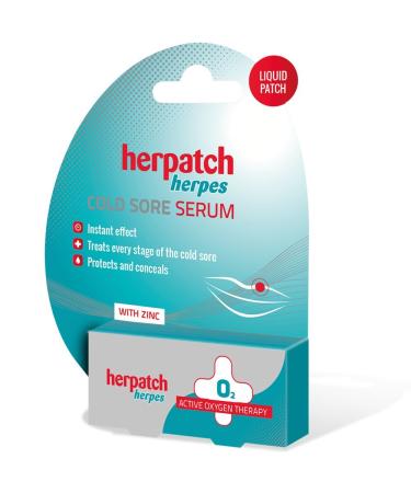 Herpatch Cold Sore Serum Lip Balm - Fast Relief for Cold Sores - Buy Online on GoSupps.com