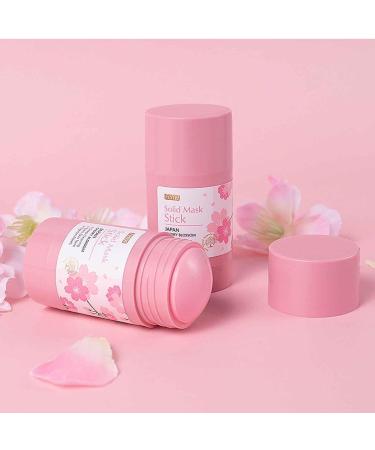 Rose Mask Stick Cleansing Mask Deep Cleansing Pores Solid Cherry Blossom Mask for Pores Shrink Suitable for All Skin Types. - Buy Online on GoSupps.com