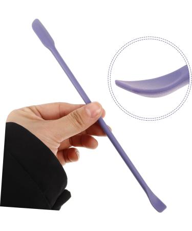 Healeved 3pcs Small Tip Scraper Skincare Tiny Spatula Mini Spatula Silicone Bottle Scraper Violet - Buy Online on GoSupps.com