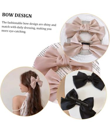 minkissy 10 Pairs Bow Hairpin Big Bows Hair Clips Toddler Hair Clips Linen Hair Bows Bow Hair Clips Hair Bows for Women Bows for Girls Bows for Baby Girls Woman Headgear Fabric Wedding - Buy Online on GoSupps.com