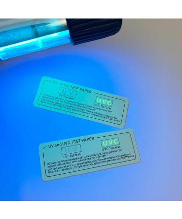 WMLBK UVC UV Test Card - 5 Pack Portable Disinfectant Test Strips for Nail Lamps & Toothbrushes | Everyday Use - Buy Online on GoSupps.com