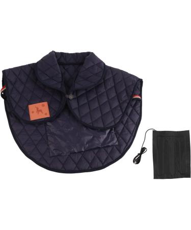 Chiciri Electrical Heating Scarf & Heating Pillow Cold-Resistant Portable Polyester for Seniors (Dark Blue) | International Shipping - Buy Online on GoSupps.com