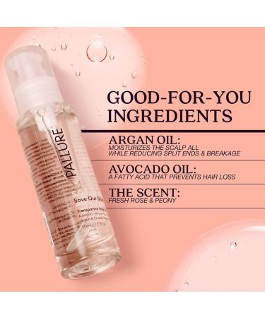 Pallure Transparent Hair Oil 50ml - Nourishing and Lightweight Formula - Buy Online on GoSupps.com