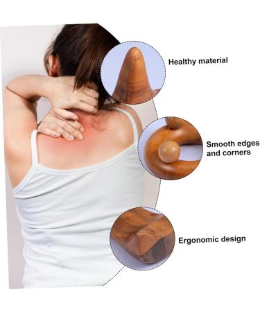 Beavorty Sandalwood Foot & Neck Massager - Ultimate Health Scratch Board & Massage Tools - Buy Online on GoSupps.com