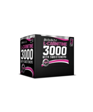 L-Carnitine ampoule 3000 lemon 20*25ml - Carnitine-Shots high dose - BiotechUSA