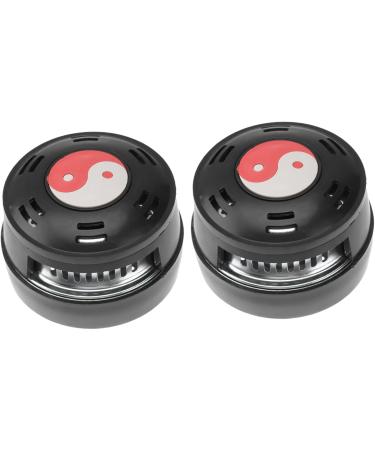 Buy Gleavi 6-Piece Acupuncture Pain Relief Set - High Steel Container & Portable Heat Burner for Home & Office | Smoke-Free Mugwort Cover - Buy Online on GoSupps.com