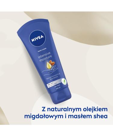 Beiersdorf AG NIVEA Intense Hydrating Hand Cream with almond oil and shea butter 100 ml - Buy Online on GoSupps.com