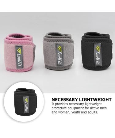 HEALLILY Adjustable Wrist Support Brace for Carpal Tunnel - Black Wristband & Splint for Pain Relief | Durable Comfortable Hand Support - Buy Online on GoSupps.com