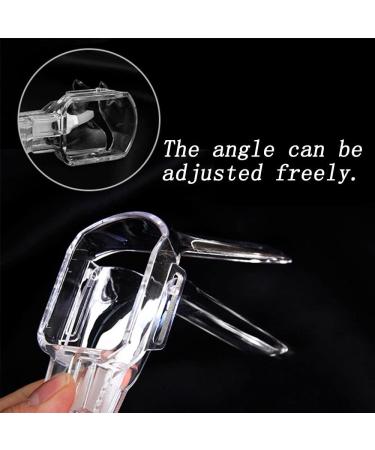 RNQZ Vaginal Dilator with Light Source | Transparent Gynecological Uterine Inspection Tool - International Shipping Available - Buy Online on GoSupps.com