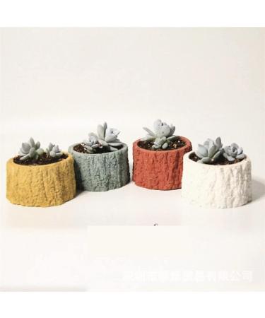 Tree Stump Silicone Mold for Succulent Planter, Candle Holder, Pen Holder & Storage Box - Concrete, Epoxy Resin, Clay, Cement Mould - Buy Online on GoSupps.com