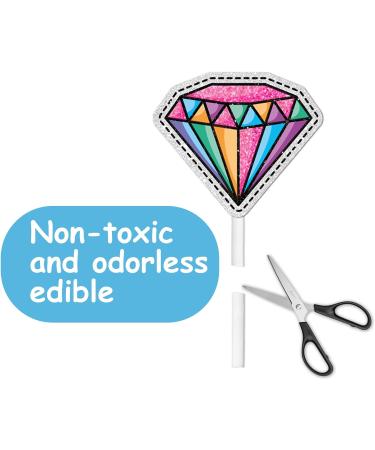 18pcs Pink Glitter Dessert Cupcake Topper for Make Up Flowers Diamond Theme Decor Supplies Lady Woman Girls Happy Birthday Bachelor Wedding Party Decoration - Buy Online on GoSupps.com