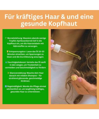 Organic apricot kernel oil cold pressed 100 pure base and massage oil for skin hair and aromatherapy 500 ml deep effective moisture Nakobe 500 ml 1er Pack - Buy Online on GoSupps.com