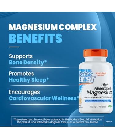 Nature's Way Premium St. John s Wort Herb Promotes A Positive Outlook* 700 mg per Serving & Doctor's Best High Absorption Magnesium Glycinate Lysinate 100% Chelated Non-GMO Vegan Gluten - Buy Online on GoSupps.com