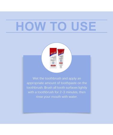 Mint Toothpaste Gentle Teeth Cleaning Reduces Stain Buildup Long-Lasting Fresh Scent Daily Oral Care(2PCS) - Buy Online on GoSupps.com