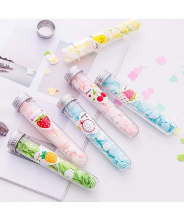 5 Boxes Multicolor Portable Disposable Paper Soap Cute Shape Soap Sheets Soap Flakes for Washing Hand Cleansers for Travel Outdoor Office Home - Buy Online on GoSupps.com