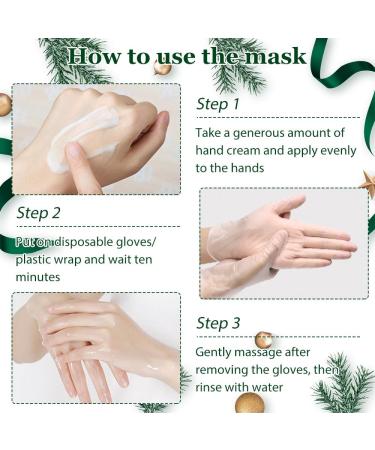 Hand Cream Set 5 Pieces Winter Hand Cream Christmas Moisturizing Hand Cream Prevent Dry and Chapped Skin for Christmas Gift Hand Care - Buy Online on GoSupps.com