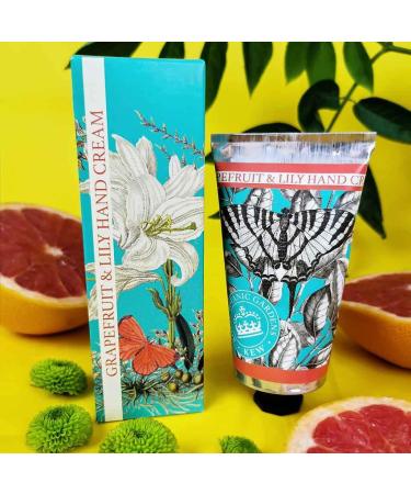 Royal Botanical Gardens Kew Grapefruit and Lily Hand Cream 75mls - Buy Online on GoSupps.com