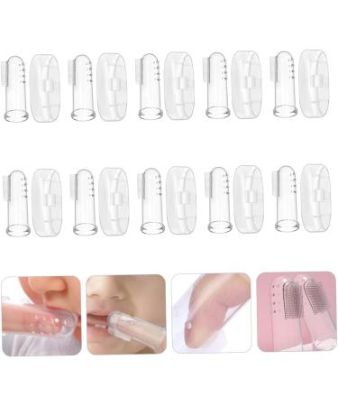 Healvian Silicone Fingerbrush & Thumb Toothbrush for Babies | 1 Pack of 2 | Safe Baby Massage & Pet Care Toys - Buy Online on GoSupps.com