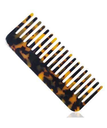 ALLY-MAGIC Wide Tooth Comb Large Hair Detangling Comb for Curly Wet Dry Hair No Handle Detangler Comb Hair Curl Comb for Thick Curly Wavy Hair Y4-FXFS (Dark)