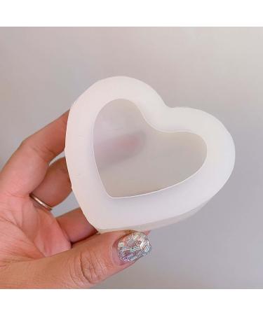 UOUYOO Heart Shape Silicone Mold - Resin Molds for DIY Crafts - Buy Online on GoSupps.com