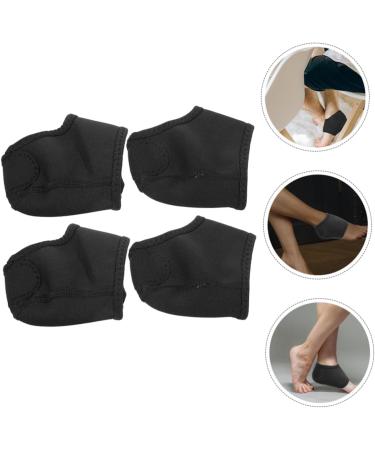 FRCOLOR Heel Protector - 2 Pairs Silicone Heel Covers & Pads for Outdoor Comfort | Buy Heel Sleeves & Warm Socks Now - Buy Online on GoSupps.com