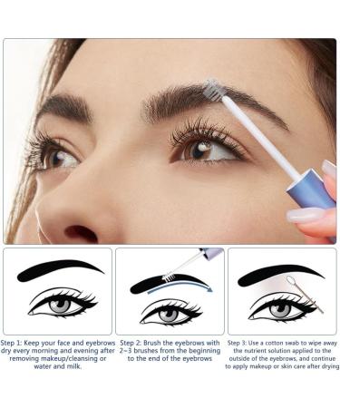 ZOYDP Eyebrow Growth Serum - Rapid Brow Growth for Thicker, Fuller Brows - Gentle & Safe 3ML - Buy Online on GoSupps.com
