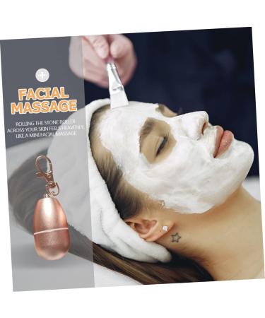 Housoutil Volcanic Stone Oil-absorbing Ball Skin Rolling Volcano Face Skin Oil-absorbing Stick Facial Roller Volcanic Roller Beauty Products Grease Aluminum Alloy - Buy Online on GoSupps.com