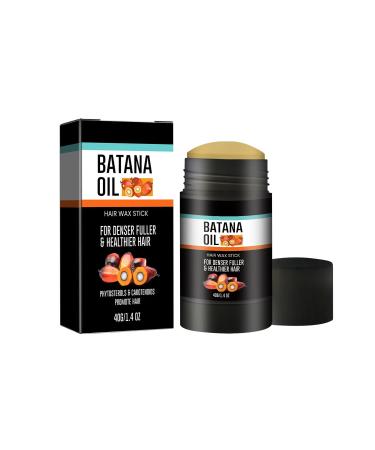 Batana Hair Wax Stick, Frizz Fix Wig, Broken Hair Finish, Non-greasy, Long Lasting, Loose, Smooth, Nourishing, Fluffy Styling Gel (1PCS)