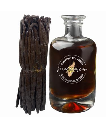 Natural Bourbon Vanilla Extract (100 ml) Vanilla Extract without Sugar (Fresh Company).