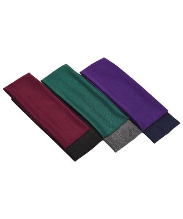6 Pack Cotton Stretch Yoga Headbands for Teens & Adults - Comfortable & Stylish | International Shipping Available - Buy Online on GoSupps.com