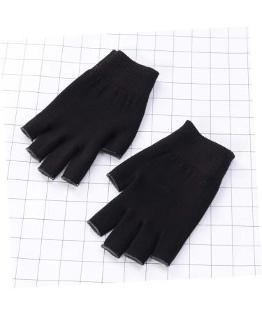 minkissy 2 Pairs Moisturizing Gloves Black Gloves Mositurizing Glove Mositurizing Fingerless Glove Gel Gloves Hydrating Glove Spa Glove Whitening Glove Simple Apparel - Buy Online on GoSupps.com