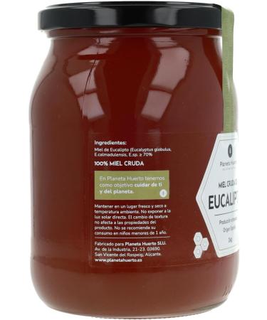 Raw eucalyptus honey planet vegetable garden 1 kg - Buy Online on GoSupps.com