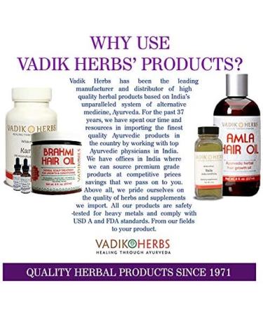 Certified Organic Vadik Herbs Vidanga (Embelia Ribes) Powder 3 Bottles Capsules | Excellent for Skin Conditions, Intestinal Cleanser - Buy Online on GoSupps.com