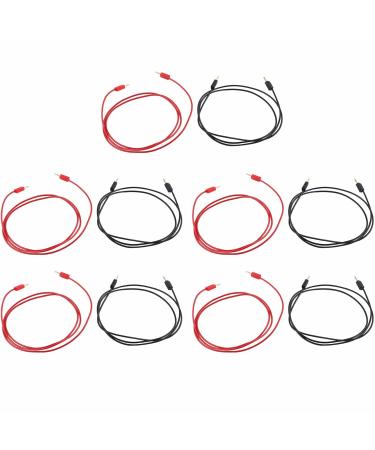 Banana Plug Test Line 2Mm - 10A PVC Plated Outlet Test Leads for Experiment & Trial - High Quality Test Cable - Buy Online on GoSupps.com