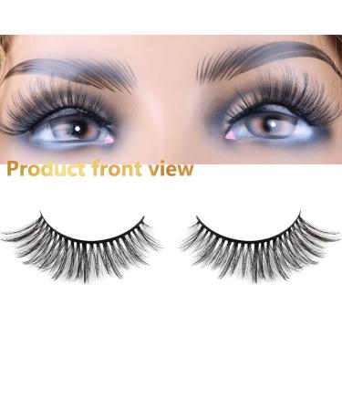 8 Pairs 18mm False Eyelashes Multipack - Natural Look & Fluffy Wispy Faux Mink Lashes - Lightweight Criss-Cross Design - Wholesale No Glue - Buy Online on GoSupps.com