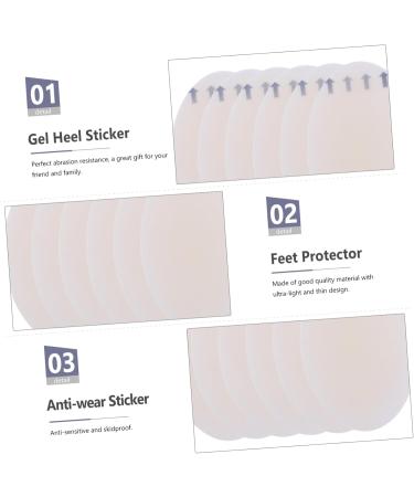 Beaupretty 10pcs Foam Shoe Inserts & Heel Pads - Comfort High Heel Stickers for Women | Gel Heel Inserts 6.9x2.8cm - Buy Online on GoSupps.com
