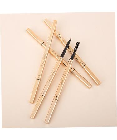 Healeved 5pcs Double Ended Eyebrow Pencil Smudge Proof Eyebrow Pencil Eyebrow Makeup Tools Brow Pens Plastic - Buy Online on GoSupps.com