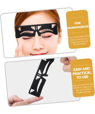 Didiseaon Eyebrow Design Eyebrow Card Eyebrow Makeup Stencil Eyebrow Diy Stencil Balance - Buy Online on GoSupps.com