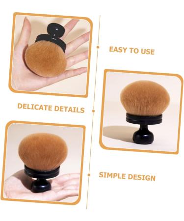 Healeved Fluffy and Soft Makeup Brush Makeup Powder Brush Makeup Tools Brush for Powder Foundation Setting Powder Brush for Loose Powder Travel Powder Brush Face Makeup Brushes Blush Brush 8.50X7.00X7.00CM As Shown - Buy Online on GoSupps.com