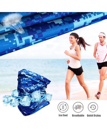 Golopatop Multifunctional Hose Scarf | Ice Cream Tube Scarf for Men & Women | Breathable UV-Resistant Neck Warmer | Color 6 - Buy Online on GoSupps.com