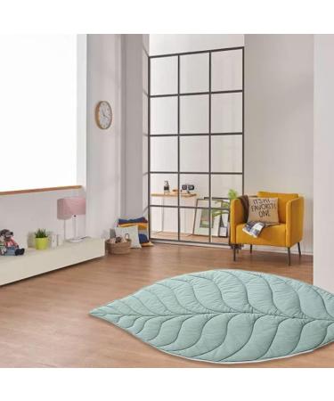 Buy Baby Leaves Carpet Play Mat - Soft Cotton Green Crawling Blanket for Infants | International Shipping - Buy Online on GoSupps.com